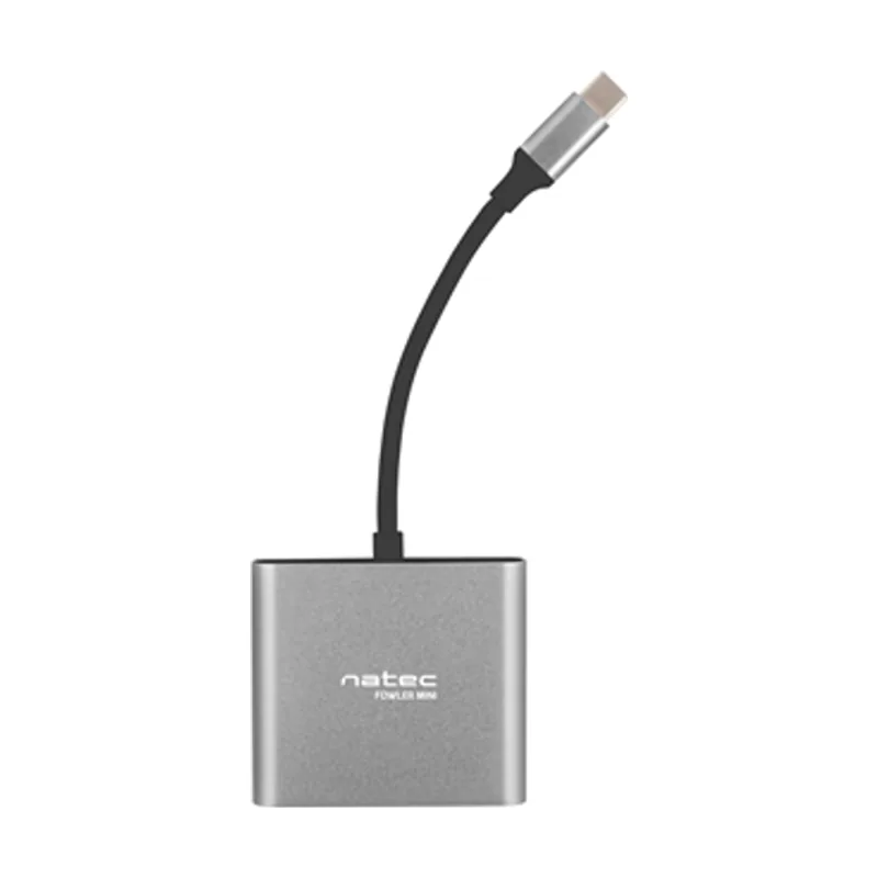 Natec Genesis Adaptador Natec Multipuerto USB-C A USB 3.0 HDMI 4K
