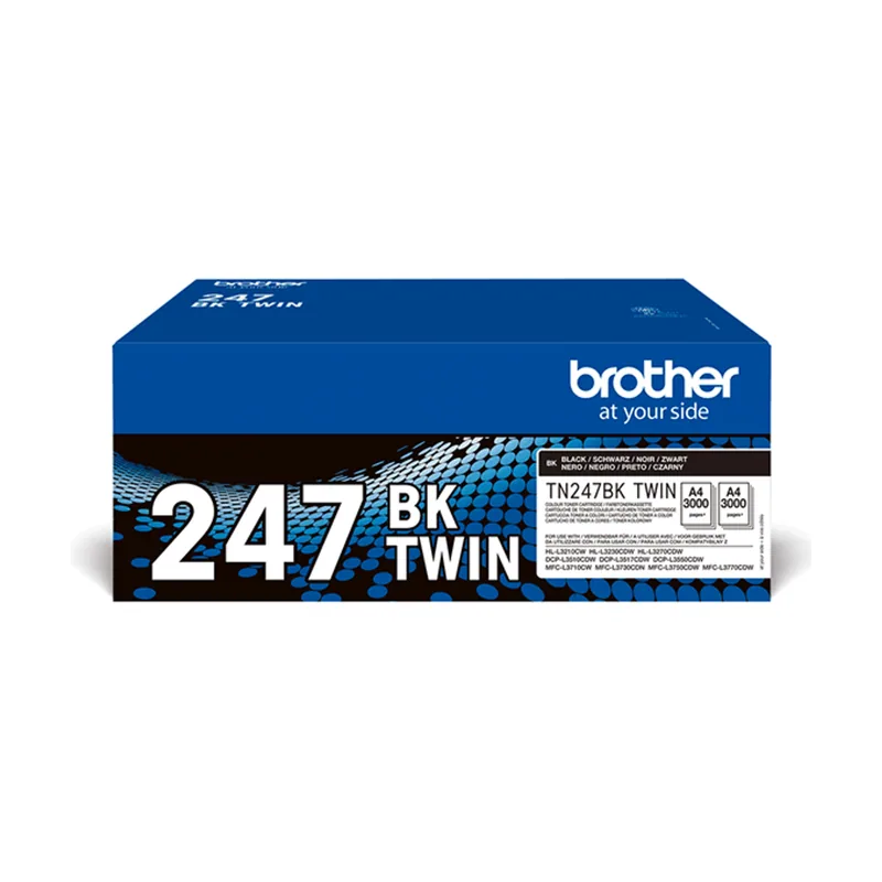 Brother Toner TN247BK Negro 2UD TWIN-PACK