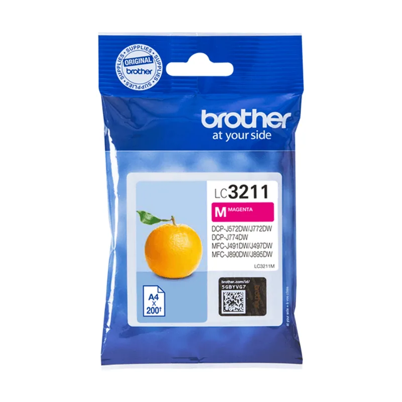 Brother Cartucho LC3211M Magenta