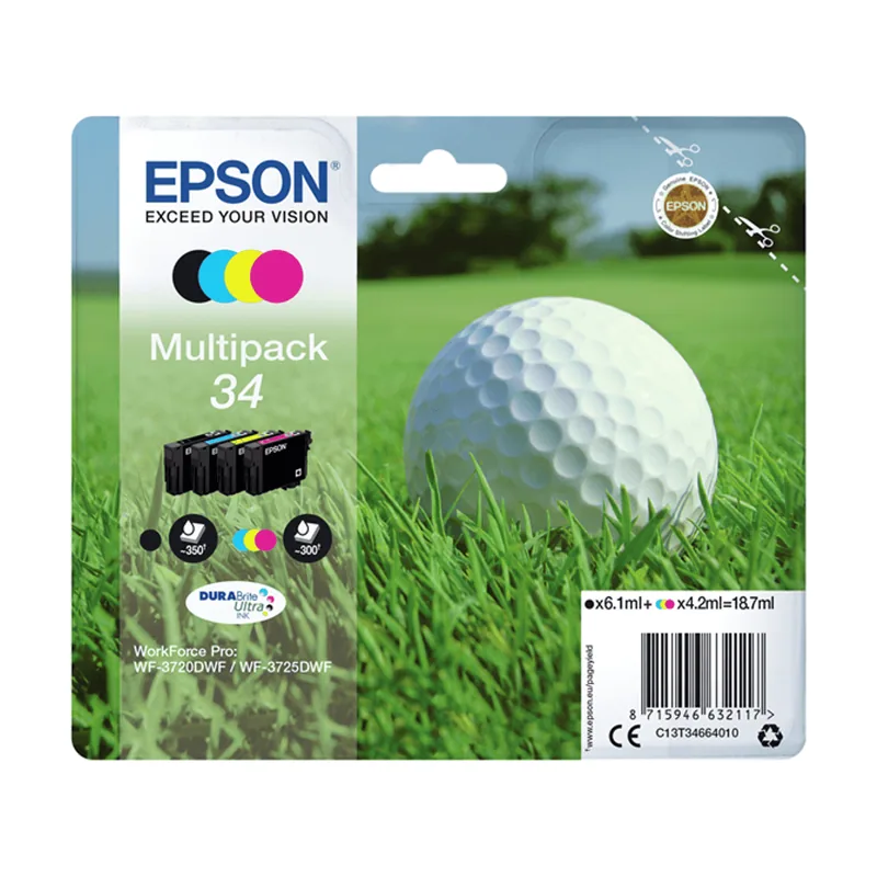 Epson Multipack 4-colours 34 DURABrite Ultra Ink