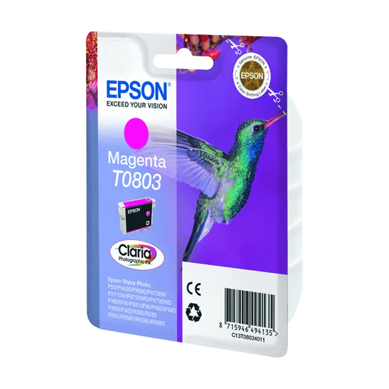 Epson Cartucho Magenta T0803 C13T08034011