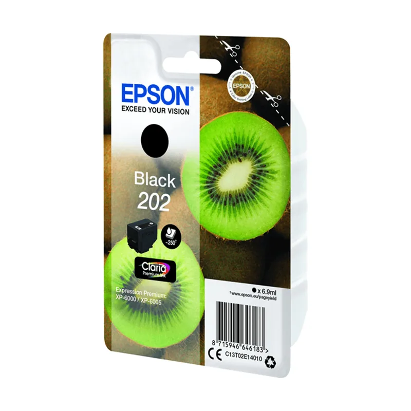 Epson Singlepack Black 202 Kiwi Clara Premium I NK