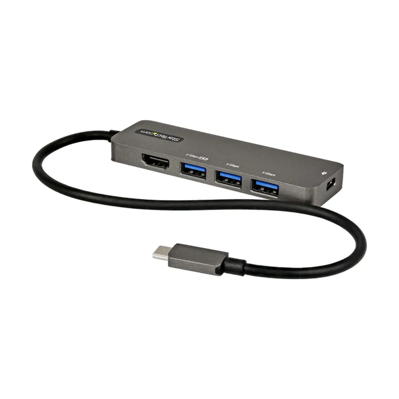 Startech Docking Station USB-C HDMI 4K 60HZ PD DE 100W HUB 4 Puert OS