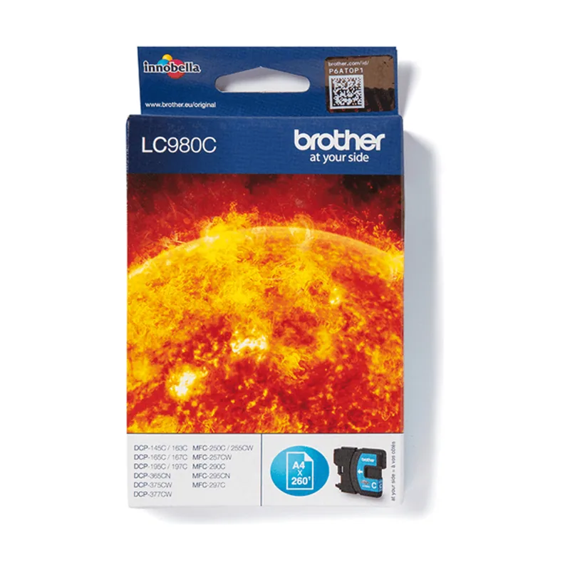 Brother Cartucho Cyan LC980C