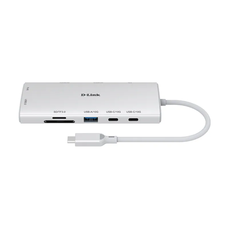 D-Link DUP-A01 Hub USB-C 10 en 1 2xHDMI