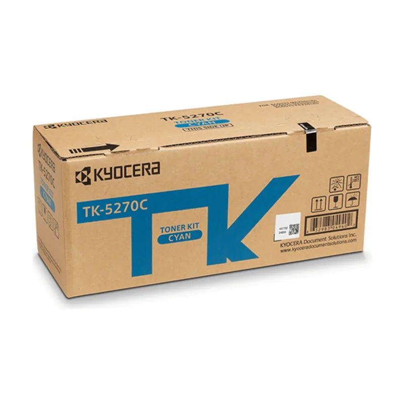 Kyocera TK5270C Toner Cian Para Ecosys M6230/6630cidn 6000 pag