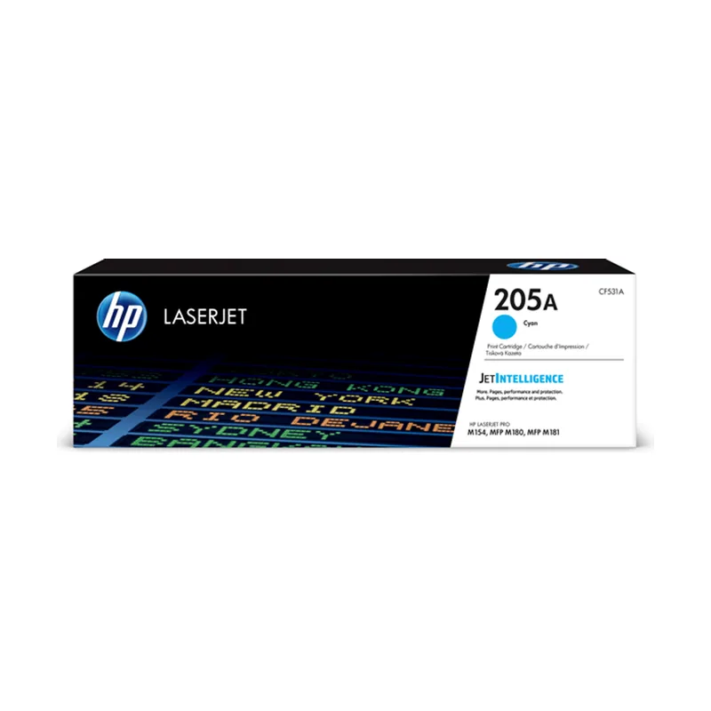 HP Toner Laserjet Cian 205A