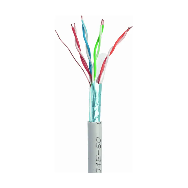 Gembird Cable RED FTP CAT5E CCA Premium Solido 100 M