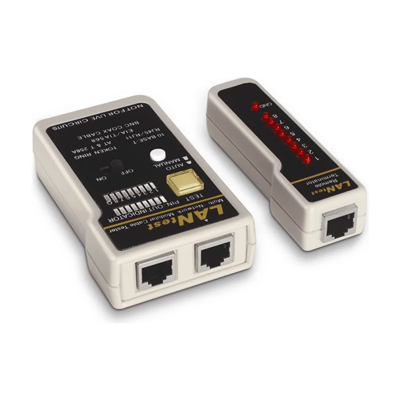 Aisens Tester Para Cable RJ11 RJ12 RJ45 Coaxial Indicadores