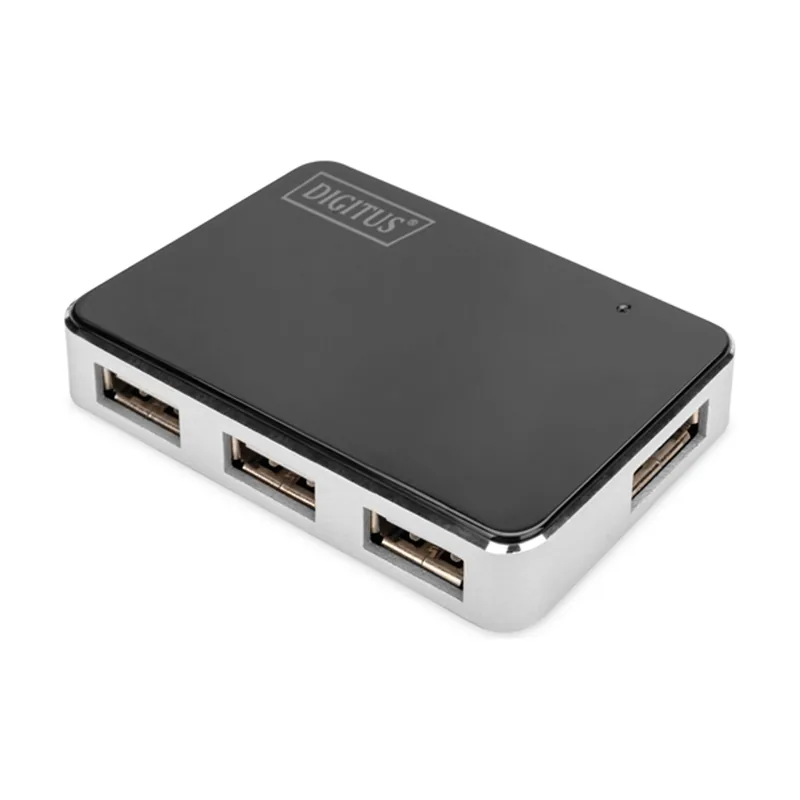 Digitus USB 2.0 4-PORT HUB 4X USB A/F 1X USB BMINI/F INCL. USB A/M TO MINI5P Cable
