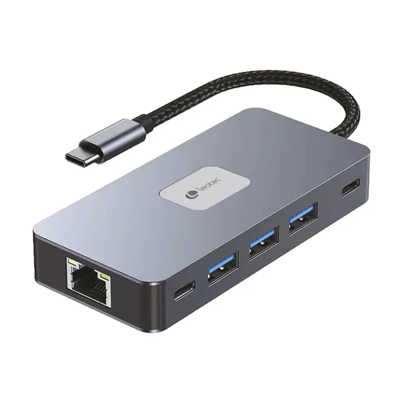 Leotec Docking Station 10-1 1USB-C PD100 3USB3.0 1USB-C 2HDMI GGL LEC Tjsd Mcsd