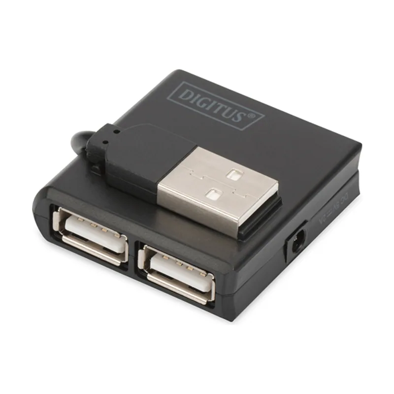 Digitus USB 2.0 HIGH-SPEED HUB 4-PORT 4X USB A/F 1X USB B MINI/M INCL. USB Cable