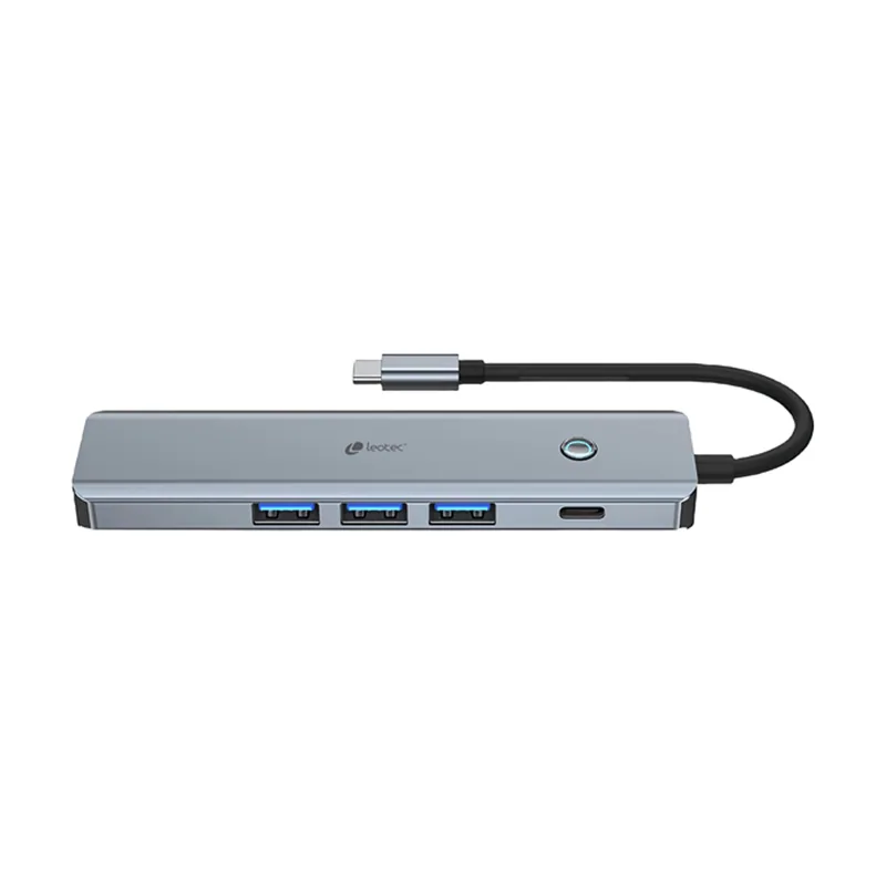 Leotec Docking Station 6EN1 1USB-C PD100 POWER&DATOS 3USB3.0 1HDMI
