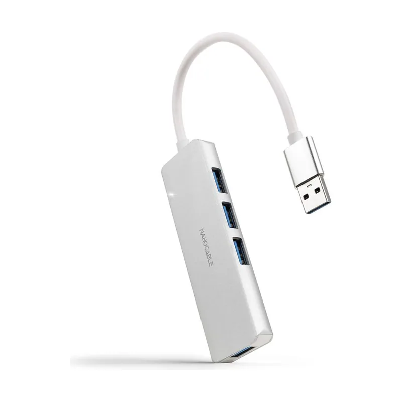Nanocable Hub USB 3.0 4 x USB 3.0 10cm.