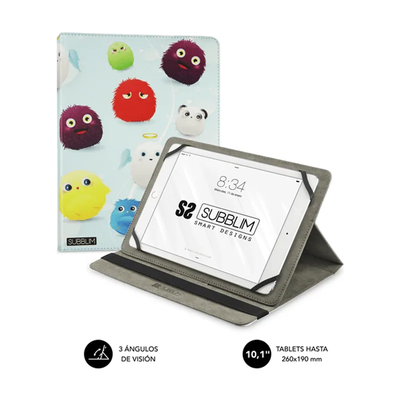 Subblim Funda Tablet 10,1" Trendy Case Furry