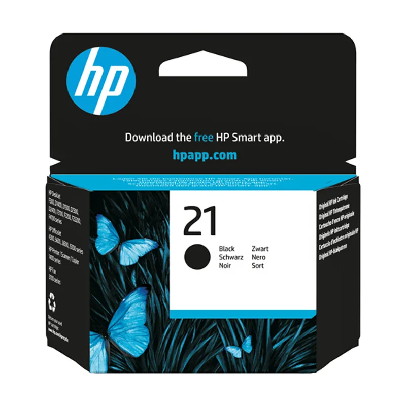 HP Cartucho DE Tinta 21 Negro C9351AE