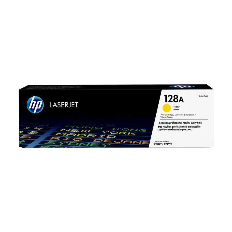 HP Toner Laserjet Amarillo 128A