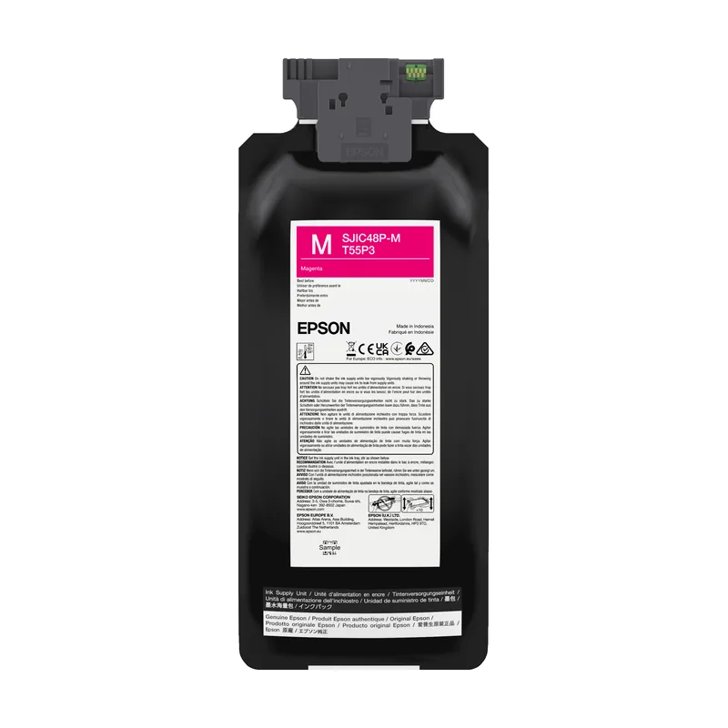 Epson SJIC48P-M Magenta INK Cartridge FOR Colorworks C8000E
