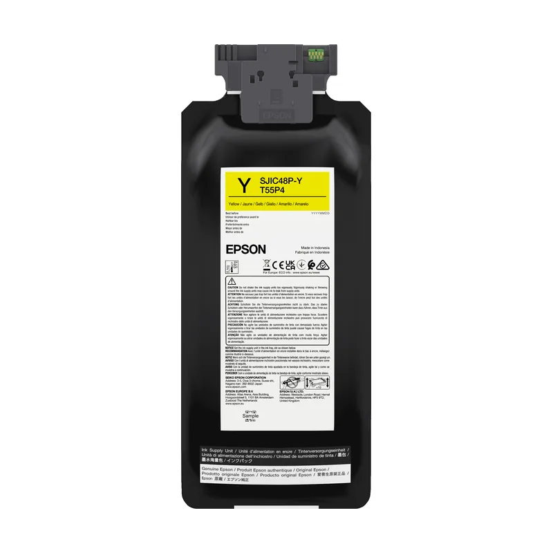 Epson SJIC48P-Y Yellow INK Cartridge FOR Colorworks C8000E