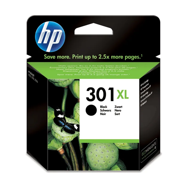 HP Cartucho Negro 301XL CH563EE#ABE