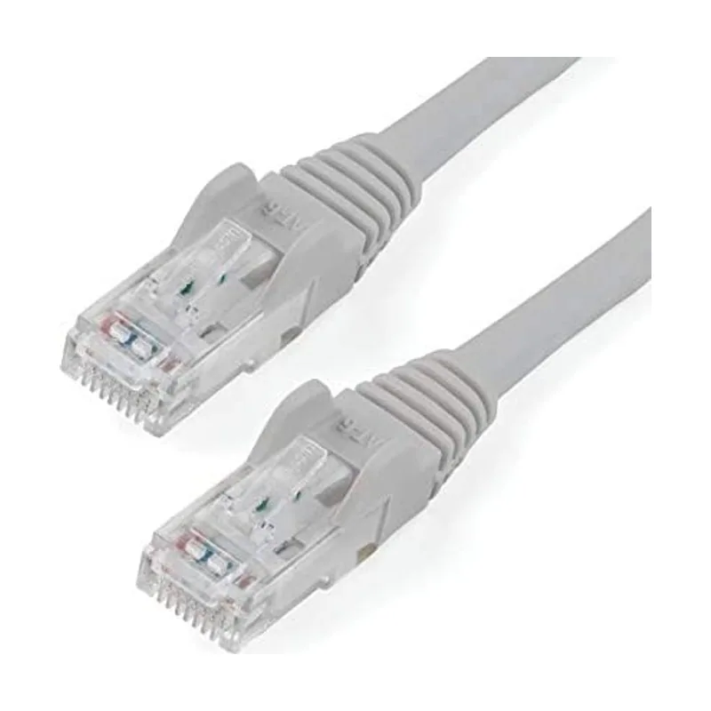 Startech Cable 1M Gris DE RED Gigabit CAT6 Ethernet RJ45 Snagle SS