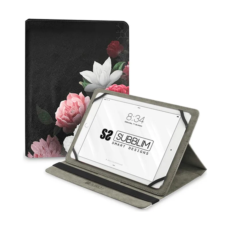 Subblim Funda Tablet Universal Trendy Case Rosas 11