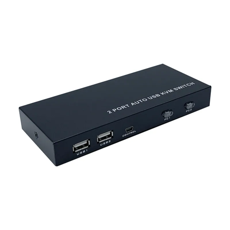 Aisens Conmutador Kvm Hdmi 4K 60Hz Usb 1U-2Pc Con Fuente Alimentación