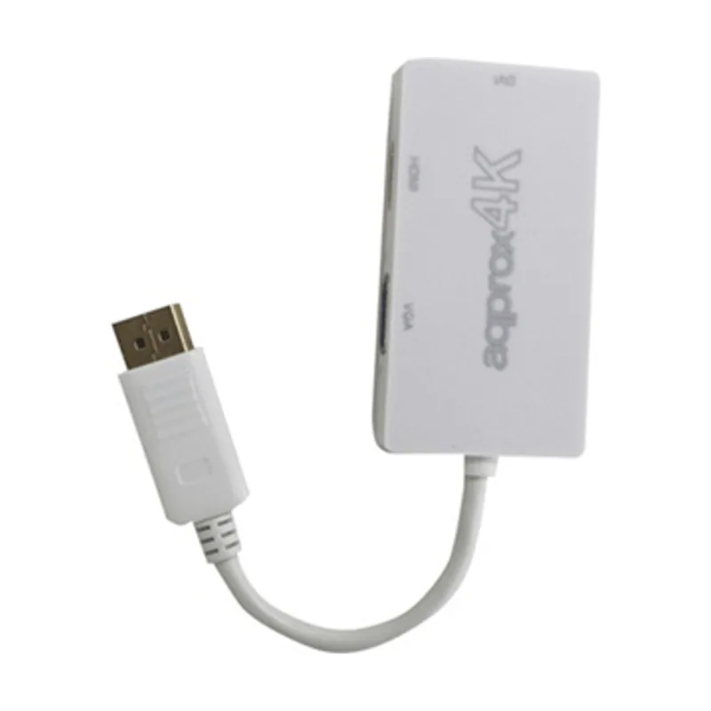 Approx Adaptador Displayport A HDMI VGA