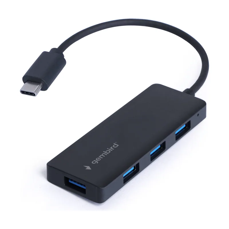 Gembird Concentrador USB 3.1 GEN 1 Tipo C DE 4 Puertos