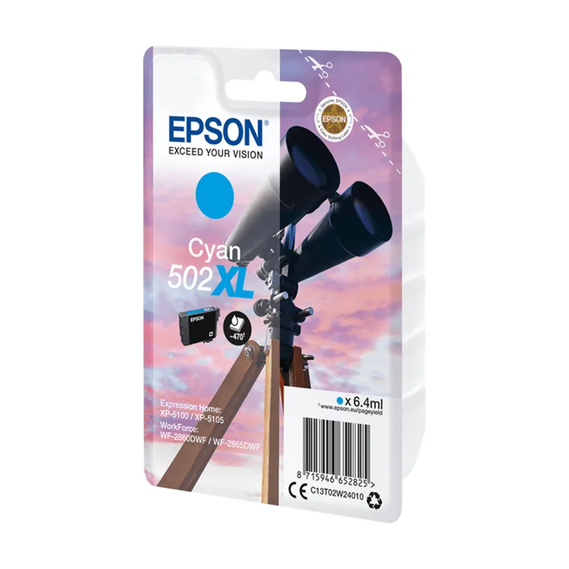 Epson Tinta Cian 502XL
