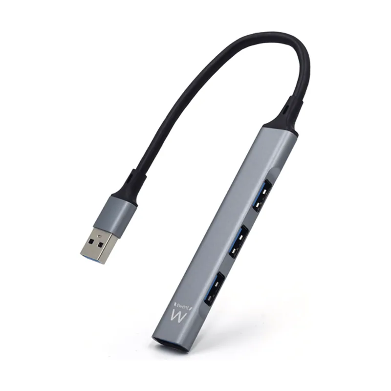 Eminent-Ewent Ewent EW1144 hub de interfaz USB 3.2 Gen 1 3.1 Gen 1 Type-A 5000 Mbit/s