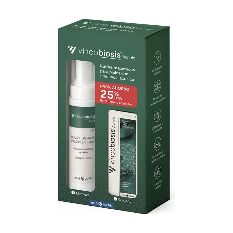 Vincobiosis Acneic Estuche 2 pz