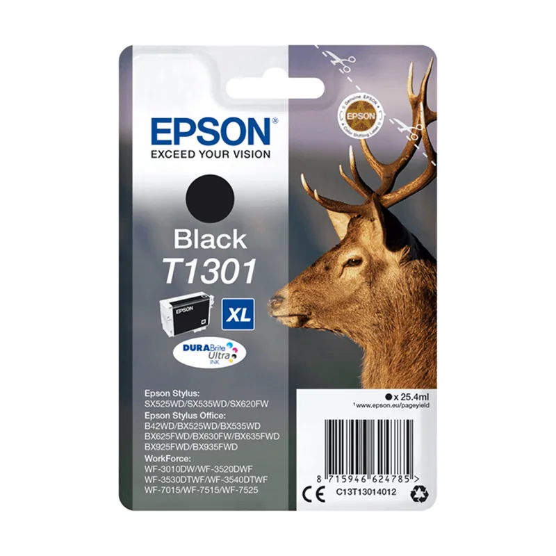 Epson Cartucho Negro T1301 C13T13014012