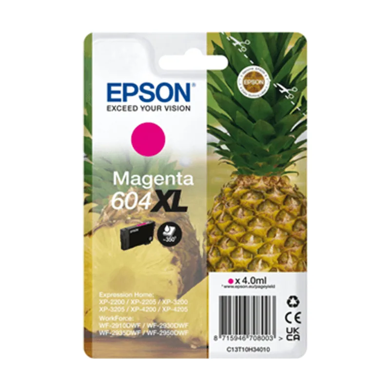 Epson Cartucho 604XL Magenta