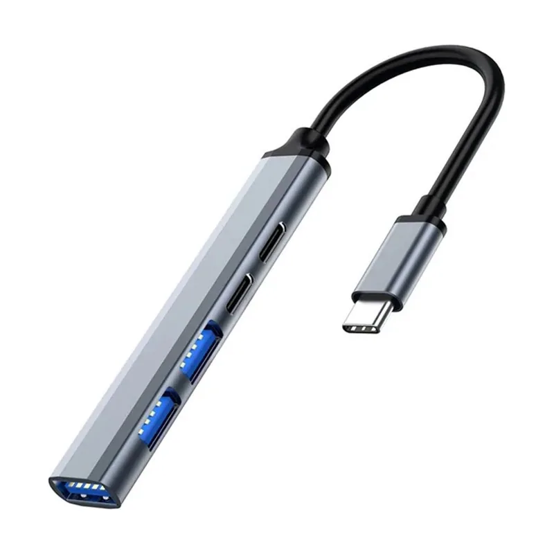 Eminent-Ewent Docking Ewent EW1149 Multipuerto USB-C A Dock 1*USB PD 100W/1*USB-C DATA3/3*USB-A
