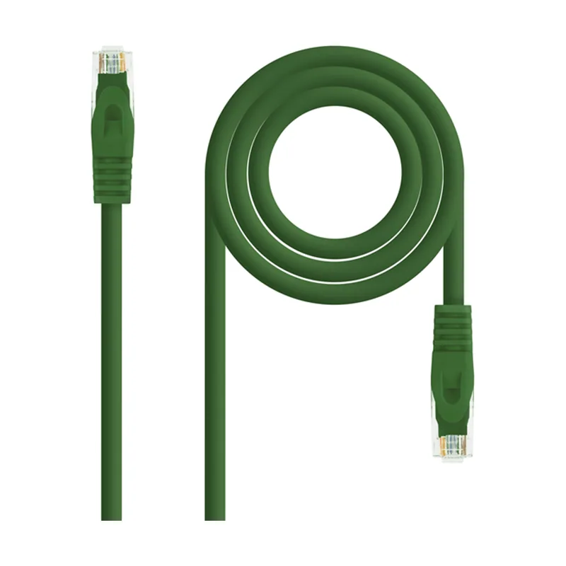 Nanocable Latiguillo RJ45 UTP Lszh CAT 6A AWG24 Verde 10 20 1800 GR