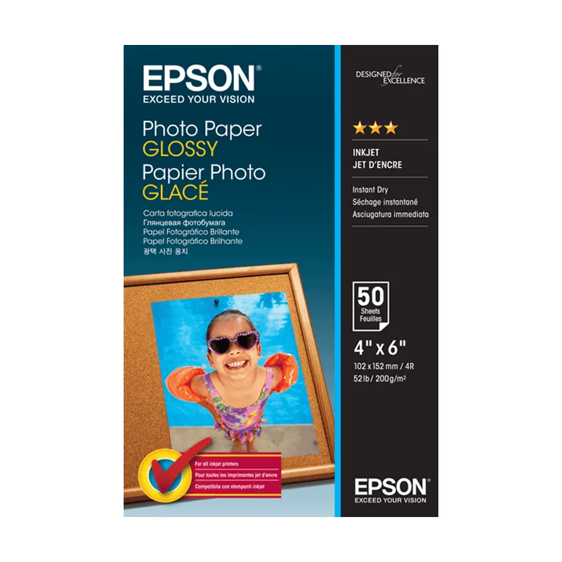Epson Paper/photo glossy 10x15cm 50sh