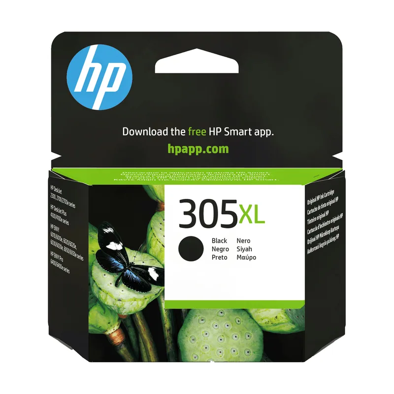 HP Cartucho DE Tinta No305XL Negro Alta Capacidad 3YM62AE