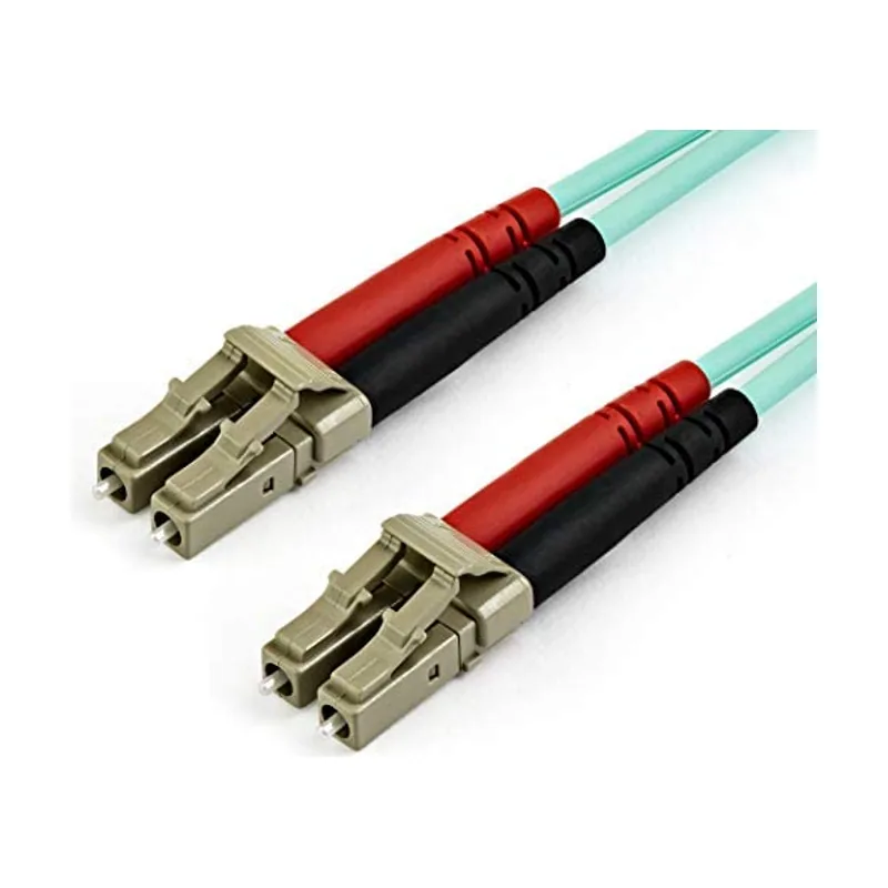 Startech 10M OM4 Fiber Optic Patch Cord Aqua