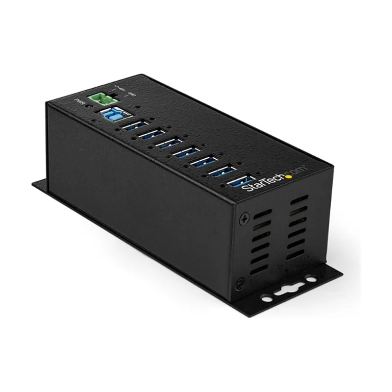 Startech 7-PORT Industrial USB 3.0 HUB With External Power Adapt ER