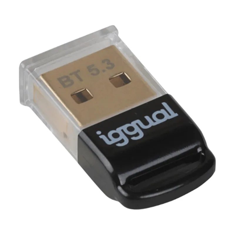 Iggual Adaptador USB 2.0 mini Bluetooth 5.3