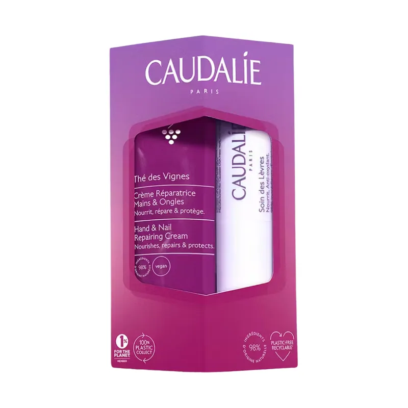 Caudalie Pack Thé Des Vignes Dúo Delicioso Manos & Labios