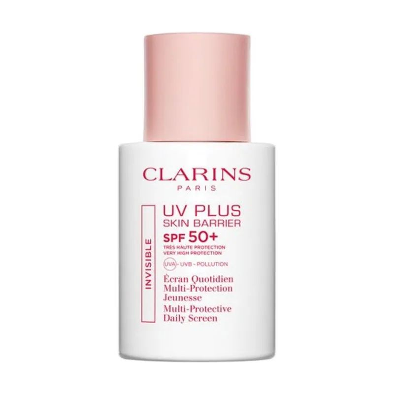 Clarins UV PLUS SKIN BARRIER protector solar rostro SPF50+ 30 ml