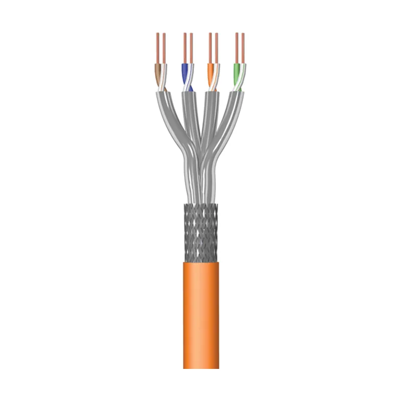 Eminent-Ewent Ewent IM1227 cable de red Naranja 100 m Cat7 S FTP S STP