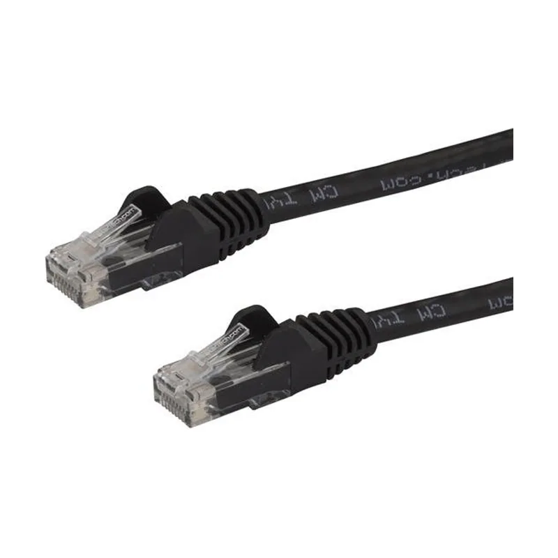 Startech 0.5m Black Snagless Cat6 UTP Patch Cable