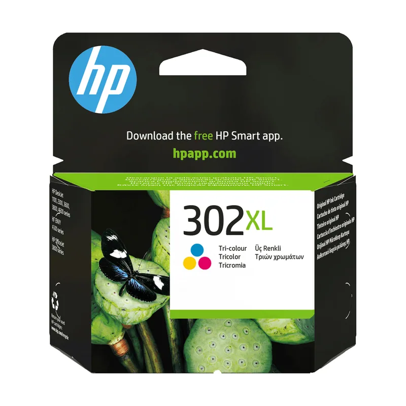 HP 302XL Pack 3 INK Cartridge