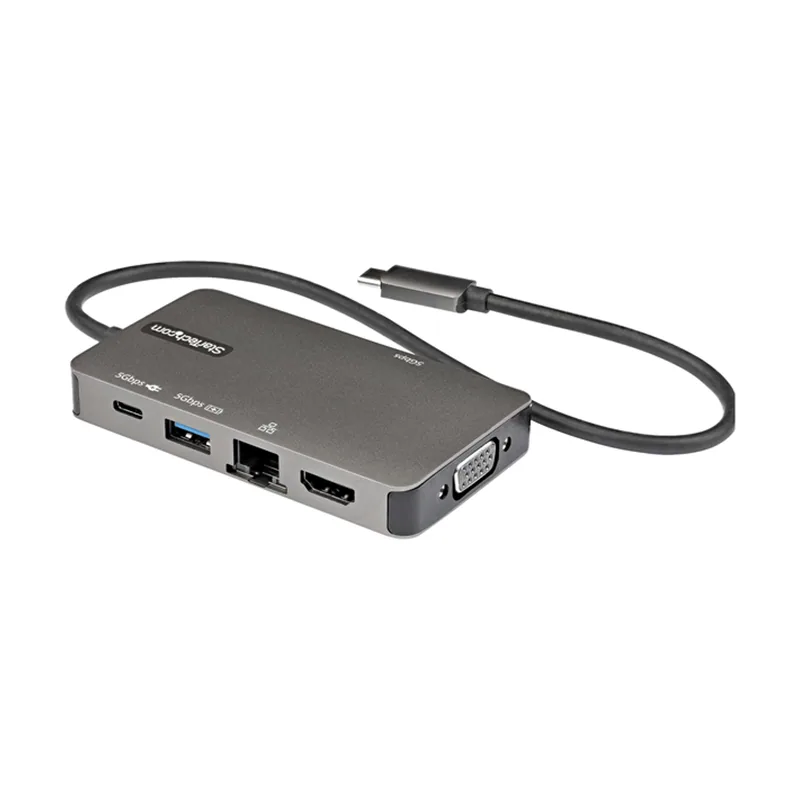 Startech Docking Station USB-C HDMI VGA Ethernet HUB USB