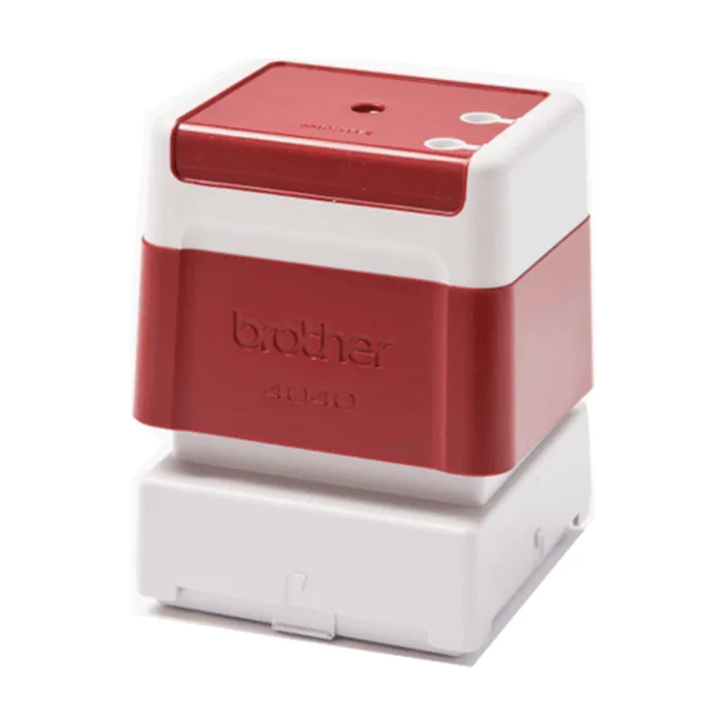 Brother Montura de 40mmx40mm rojo Pack 6