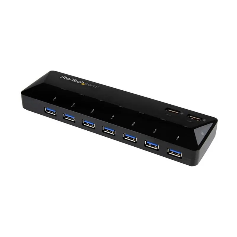 Startech HUB USB 3.0 7 Puertos 2X 2 4A