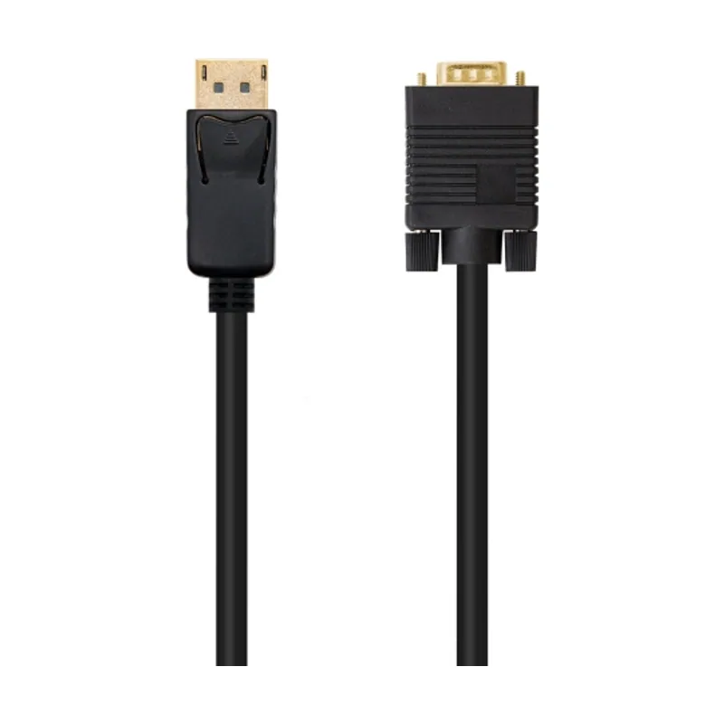 Nanocable Conversor Nano Cable DISPLAYPORT/MACHO A VGA/MACHO 2M